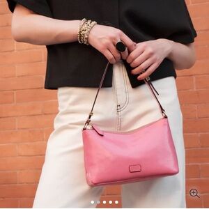 Frances Valentine Freddie Shoulder Bag in Pink